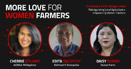Top Filipina agripreneurs bring “more love” to Siargao farmers